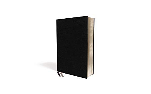 NBLA, Santa Biblia, Mi Legado, Una columna, Piel de cabra, Negro, Colección Premier, Palabras de Jesús en Rojo, Comfort Print