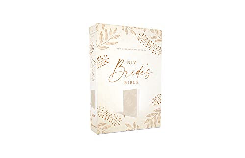 NIV, Bride's Bible, Cloth over Board, Cream, Red Letter, Comfort Print