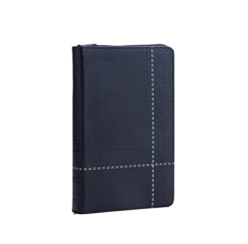 Santa Biblia de Promesas Reina Valera 1960 / Tamaño Manual / Letra Grande / Piel Especial Con Índice Y Cierre / Negra // Spanish Promise Bible Rvr60 / ... / Leathersoft with Index and Zipper / Black
