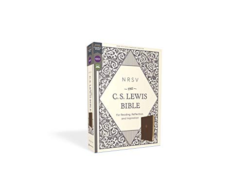 NRSV, The C. S. Lewis Bible, Leathersoft, Brown, Comfort Print: For Reading, Reflection, and Inspiration