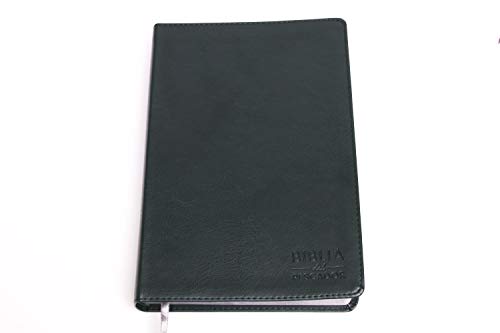 NVI Biblia del Pescador letra grande, verde símil piel