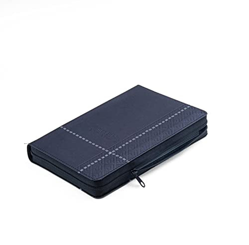 Santa Biblia de Promesas Reina Valera 1960 / Tamaño Manual / Letra Grande / Piel Especial Con Índice Y Cierre / Negra // Spanish Promise Bible Rvr60 / ... / Leathersoft with Index and Zipper / Black