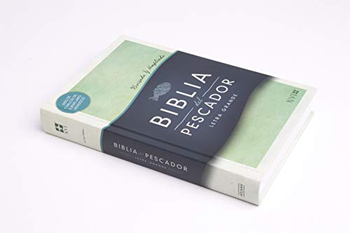 Nueva Versión Internacional Biblia del Pescador, letra grande, verde tapa dura | NVI Fisher of Men Bible, Large Print, Green, Hardcover