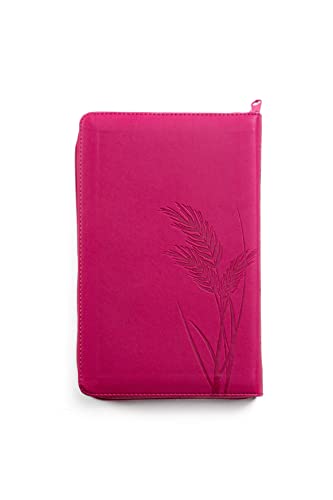 Santa Biblia de Promesas Reina Valera 1960 / Tamaño Manual / Letra Grande / Piel Especial Con Cierre / Fucsia // Spanish Promise Bible Rv60 / Handy ... Print / Leathersoft with Zipper / Fuchsia