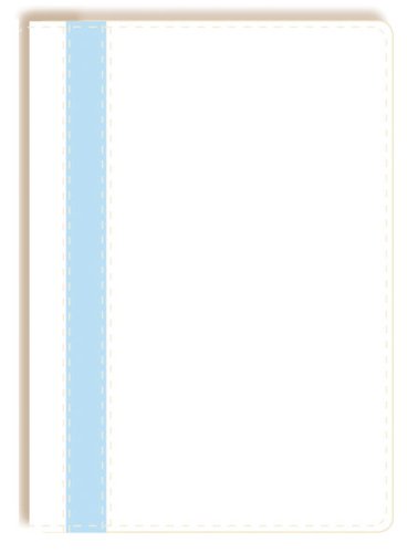 NVI Biblia Para Novias, DOS Tonos Italiano, Azul Claro/Blanco: Una Biblia de Bolsillo Para La Novia Con La Cubierta de Piel DOS Tonos Itlaiano En El Color Rosa y Blanca.