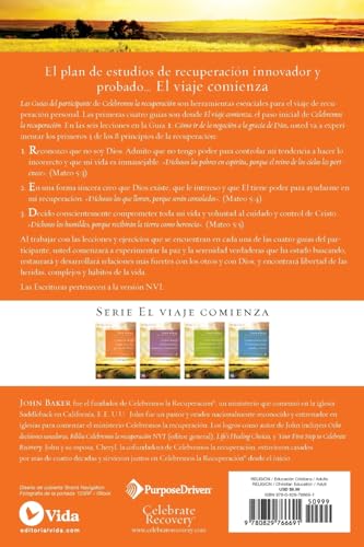 ▶ Celebremos la recuperación Guía 1: Cómo ir de la negación a la gracia de Dios: Un programa de recuperación basado en ocho principios de las bienaventuranzas (Spanish Edition)