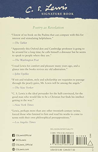 Reflections on the Psalms