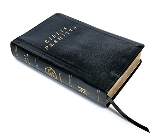 Biblia Peshitta. Imitación piel, negro / Peshitta Bible. Imitation Leather, Black: Revisada Y Aumentada