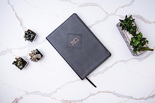 RVR 1960 Biblia letra supergigante edición 2023, negro piel fabricada / RVR 1960 Super Giant Print Bible 2023 edition, Black Bonded Leather: Con Referencias. Nueva Tipografía
