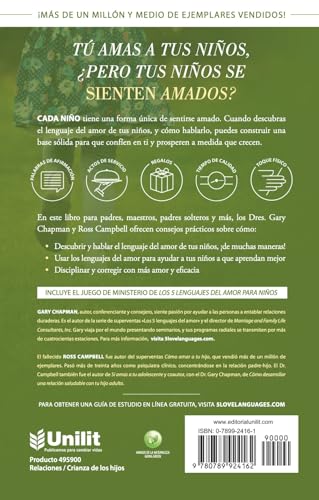▶ Los Cinco Lenguajes del Amor - para ninos REV (Spanish Edition)