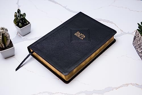 RVR 1960 Biblia letra supergigante edición 2023, negro piel fabricada / RVR 1960 Super Giant Print Bible 2023 edition, Black Bonded Leather: Con Referencias. Nueva Tipografía