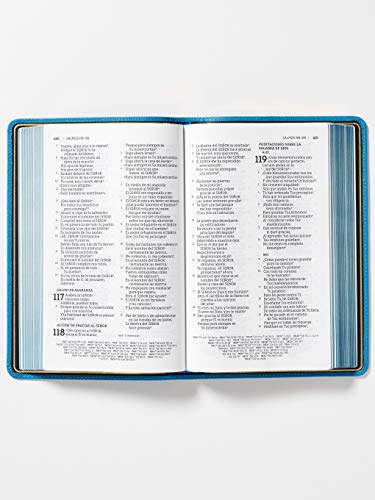 Nbla Biblia Ultrafina, Colección Premier, Azul: Edición Limitada Cubierta de piel