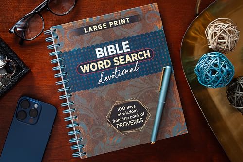 Bible Word Search Devotional: 100 Days of Wisdom from the Book of Proverbs