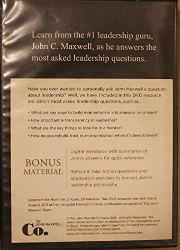 John Maxwell Unplugged: 17 Questions Most Asked of John Maxwell's Leadership