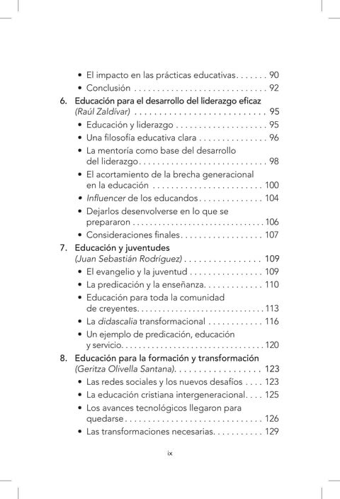 Educación Cristiana Transformadora