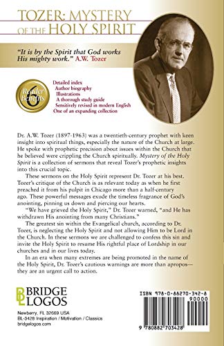 Tozer. Mystery Of The Holy Spirit