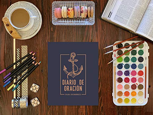 Diario de Oración: Para Hombres: Un Cuaderno Para Tomar Notas Y Escribir Sobre Las Escrituras Y Los Versículos de la Biblia