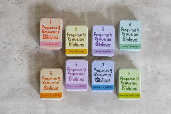 Preguntas Y Respuestas Bíblicas 7: Temas Generales (Caja de Metal)