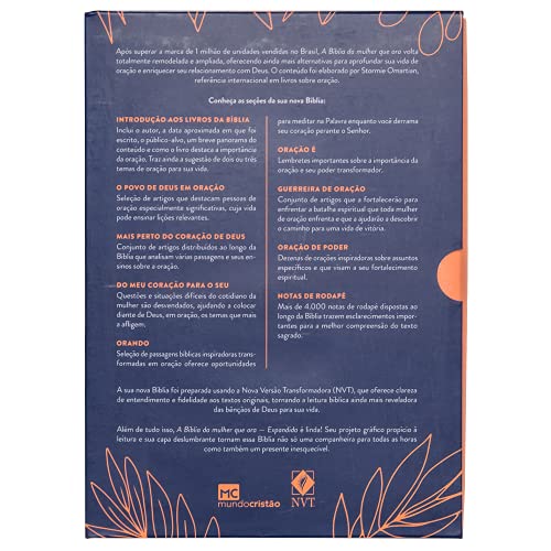 A Biblia da Mulher que Ora - Expandida - Salmao (Em Portugues do Brasil)