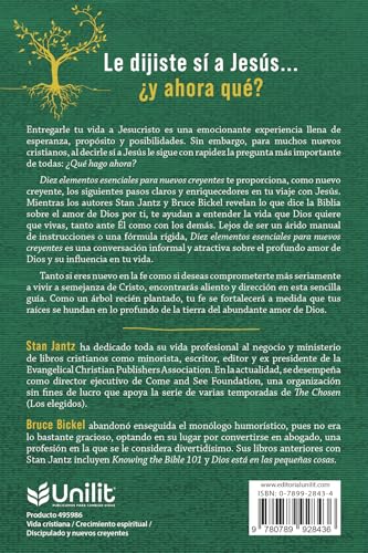 Diez Elementos Esenciales Para Nuevos Creyentes - Guía Práctica Para Crecer En La Fe (Spanish Edition)
