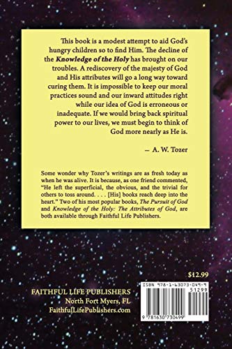 Knowledge of the Holy: The Attributes of God