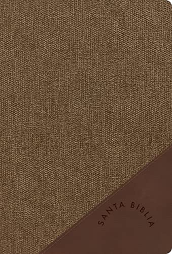 RVR 1960 Biblia letra grande tamaño manual, café duotono, símil piel con índice (edición 2023)/ RVR 1960 HSGP Bible Brown Duotone LT with index 2023 edition: Con Referencias. Nueva Tipografía