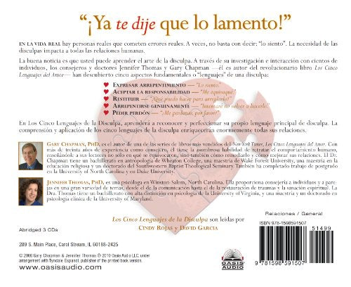▶ Los Cinco Lenguajes de la Disculpa