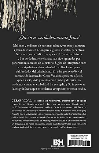 Más que un rabino | More than a Rabbi: La Vida Y Enseñanzas de Jesús El Judío
