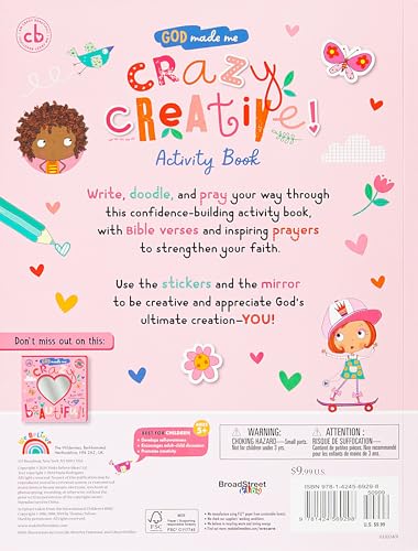 God Made Me Crazy Creative (Activity Book)