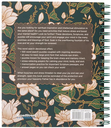 100 Days of Strength for Women: Bible Word Search Devotional