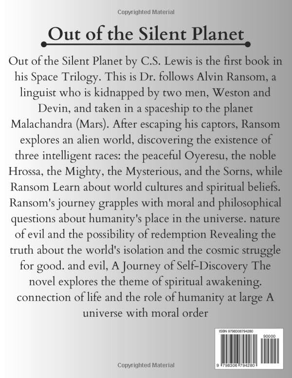 Out of the Silent Planet (The Space Trilogy #1)