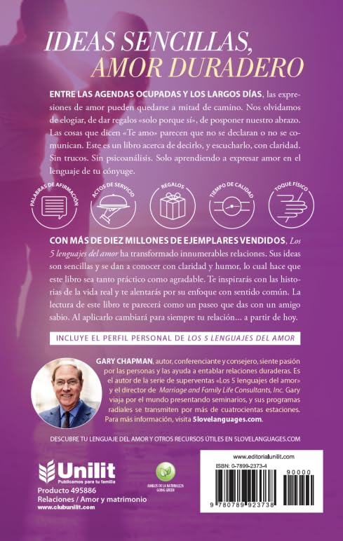 Los 5 lenguajes del amor (edición en español): El Secreto del Amor Que Perdura