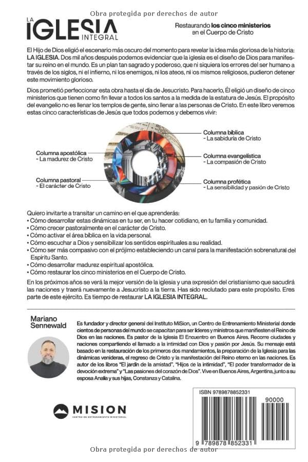 La Iglesia Integral: Restaurando los 5 ministerios en el Cuerpo de Cristo. (Spanish Edition)