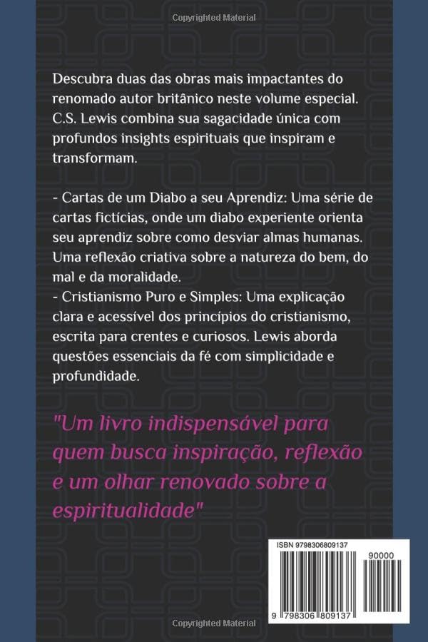 Obras Essenciais de CS Lewis: "Cartas de um Diabo a seu Aprendiz" e "Cristianismo Puro e Simples" (Portuguese Edition)