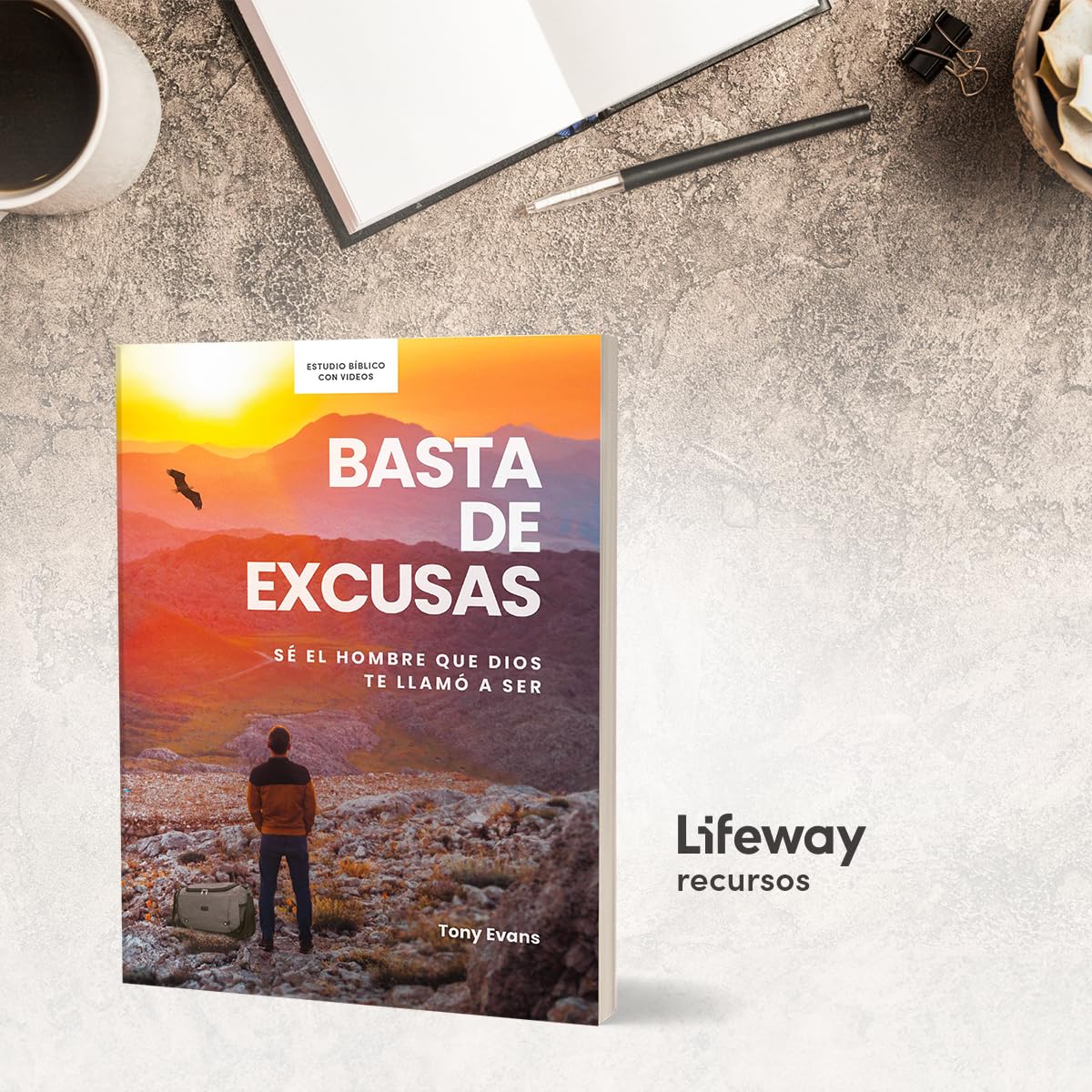 Basta de excusas - Estudio bíblico con videos / No More Excuses - Bible Study (Spanish Edition): Sé el hombre que Dios te llamó a ser