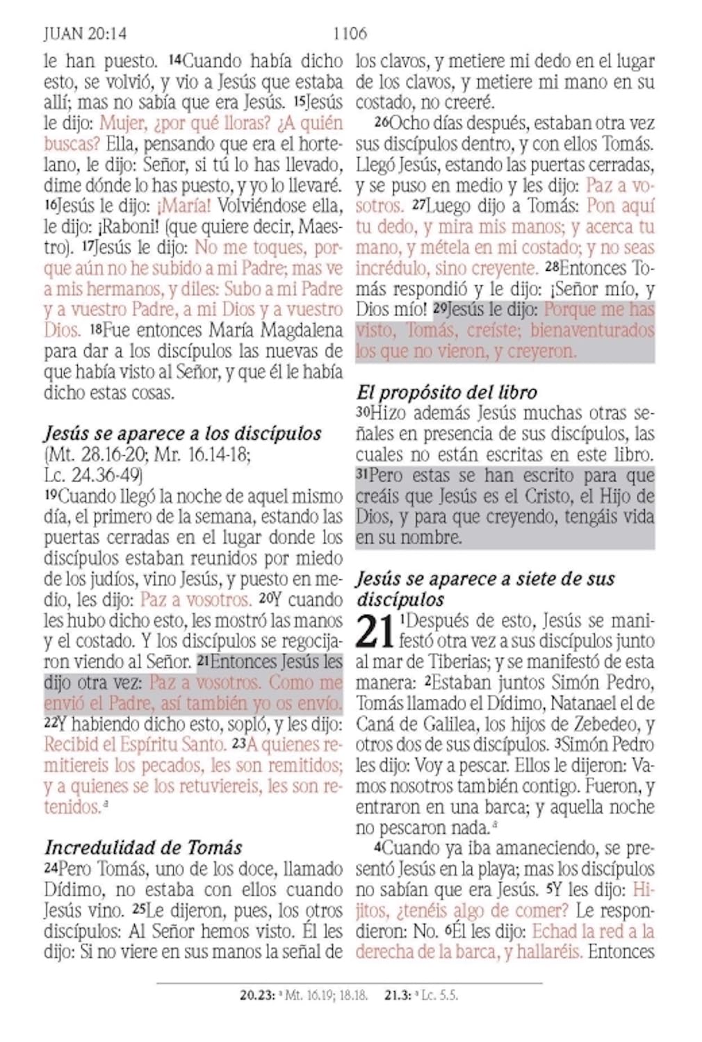 Santa Biblia de Promesas Reina Valera 1960 / Tamaño Manual / Letra Grande / Piel Especial Con Cierre / Lavanda // Spanish Promise Bible Rvr60 / Handy Size / Large Print / Leathersoft / Lavander
