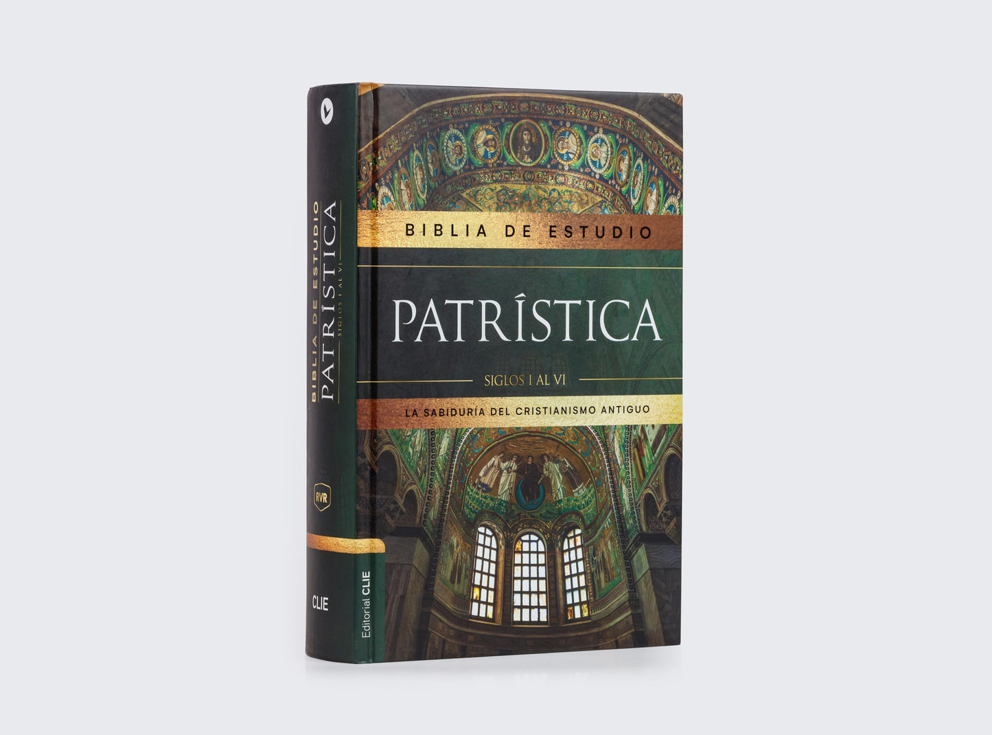RVR, Biblia de Estudio Patrística, Tapa dura, Interior a dos colores, con Índice, Palabras de Jesús en Rojo, Comfort Print: La Sabiduría del Cristianismo Antiguo, siglos I al VI