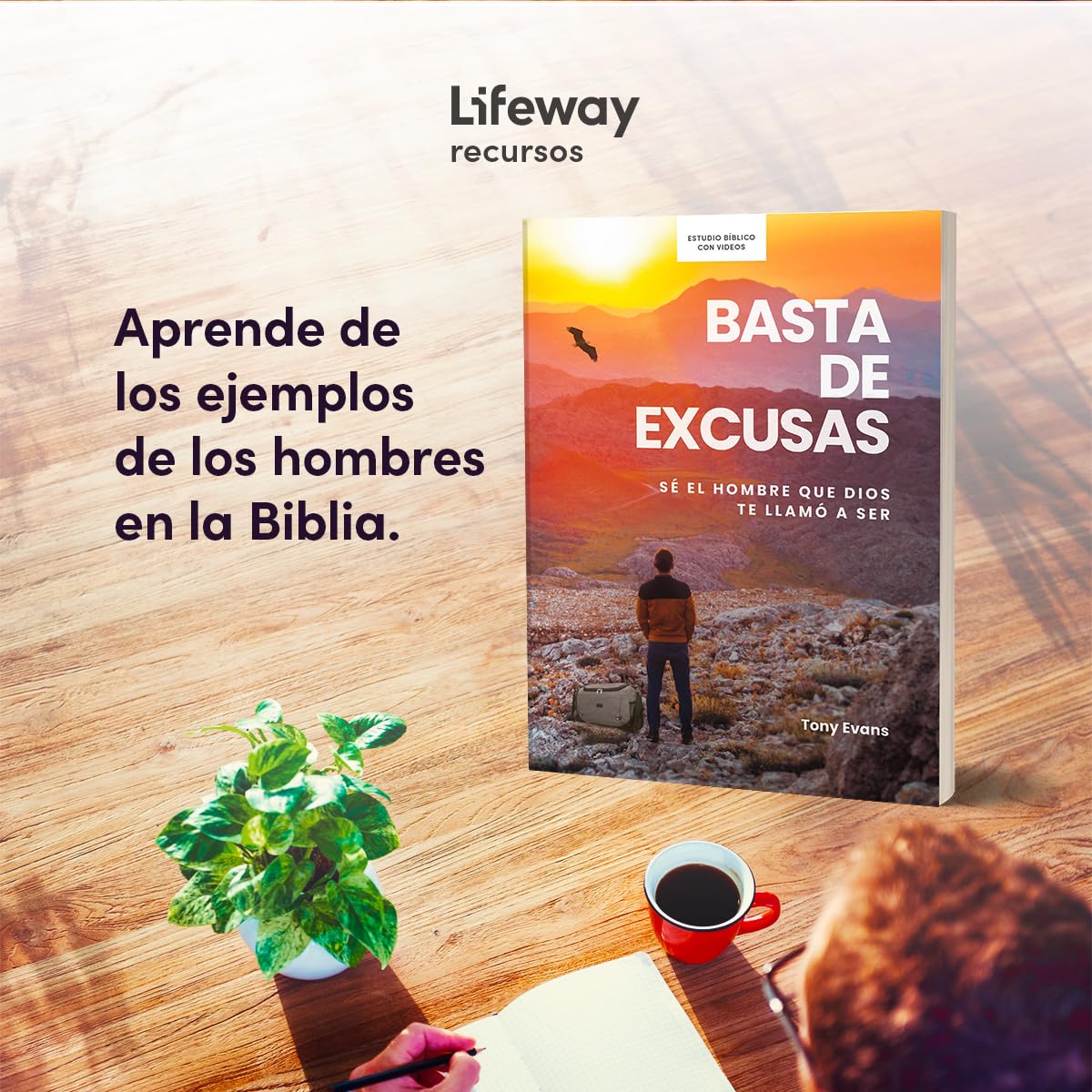 Basta de excusas - Estudio bíblico con videos / No More Excuses - Bible Study (Spanish Edition): Sé el hombre que Dios te llamó a ser