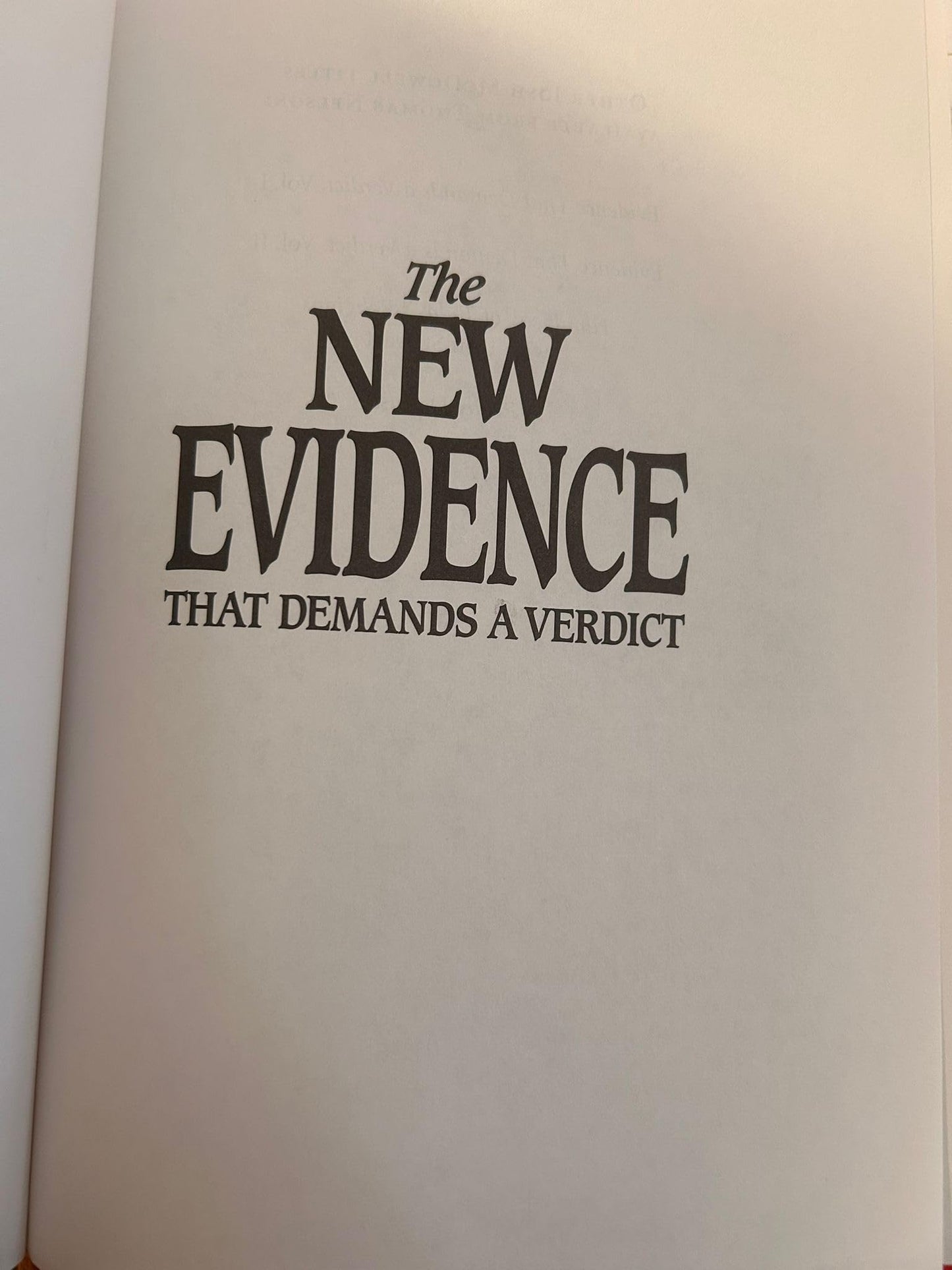The New Evidence That Demands A Verdict. Fully Updated