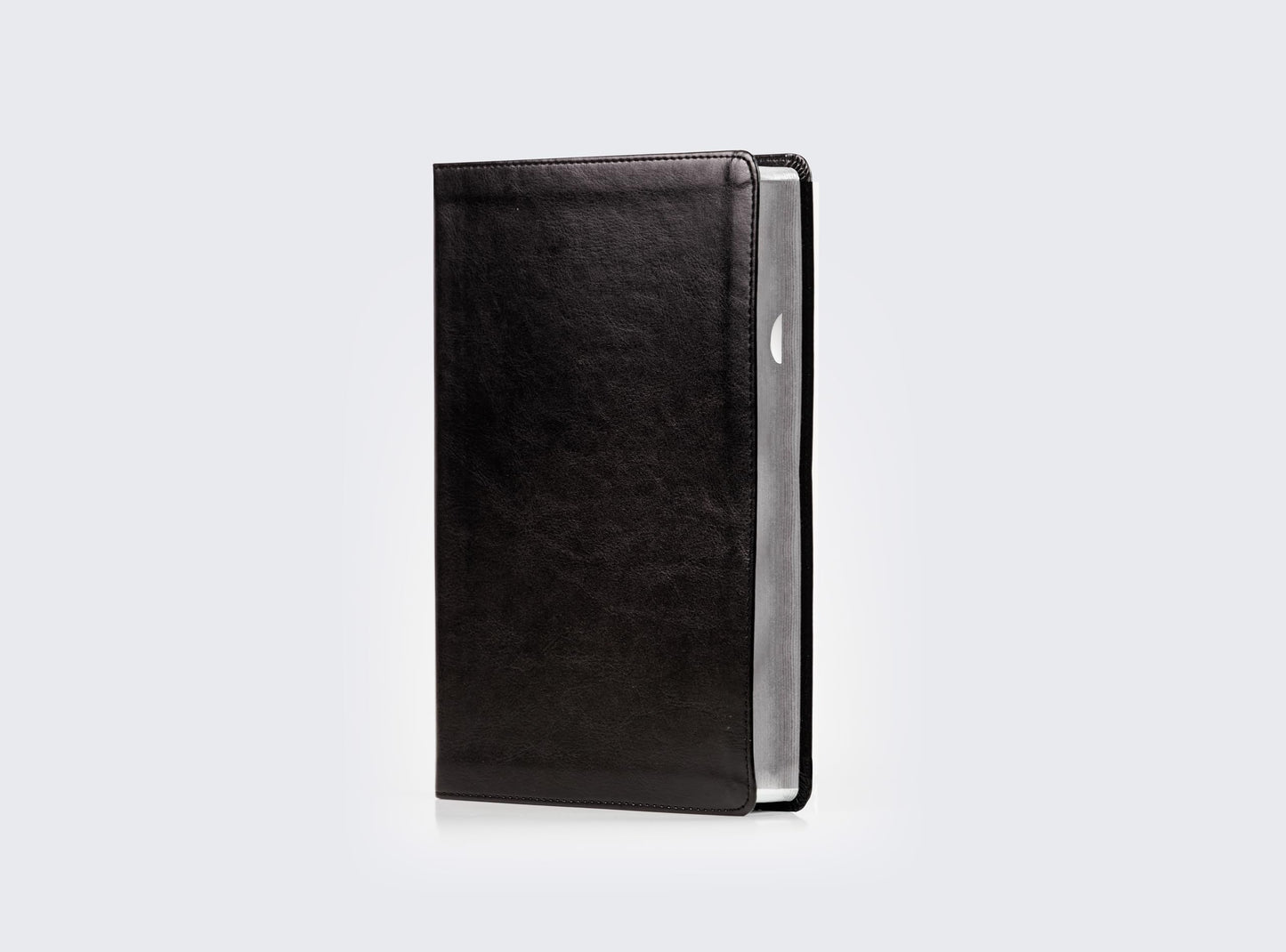NBLA, Biblia del Ministro, Letra gigante, Leathersoft, Negra, Comfort Print