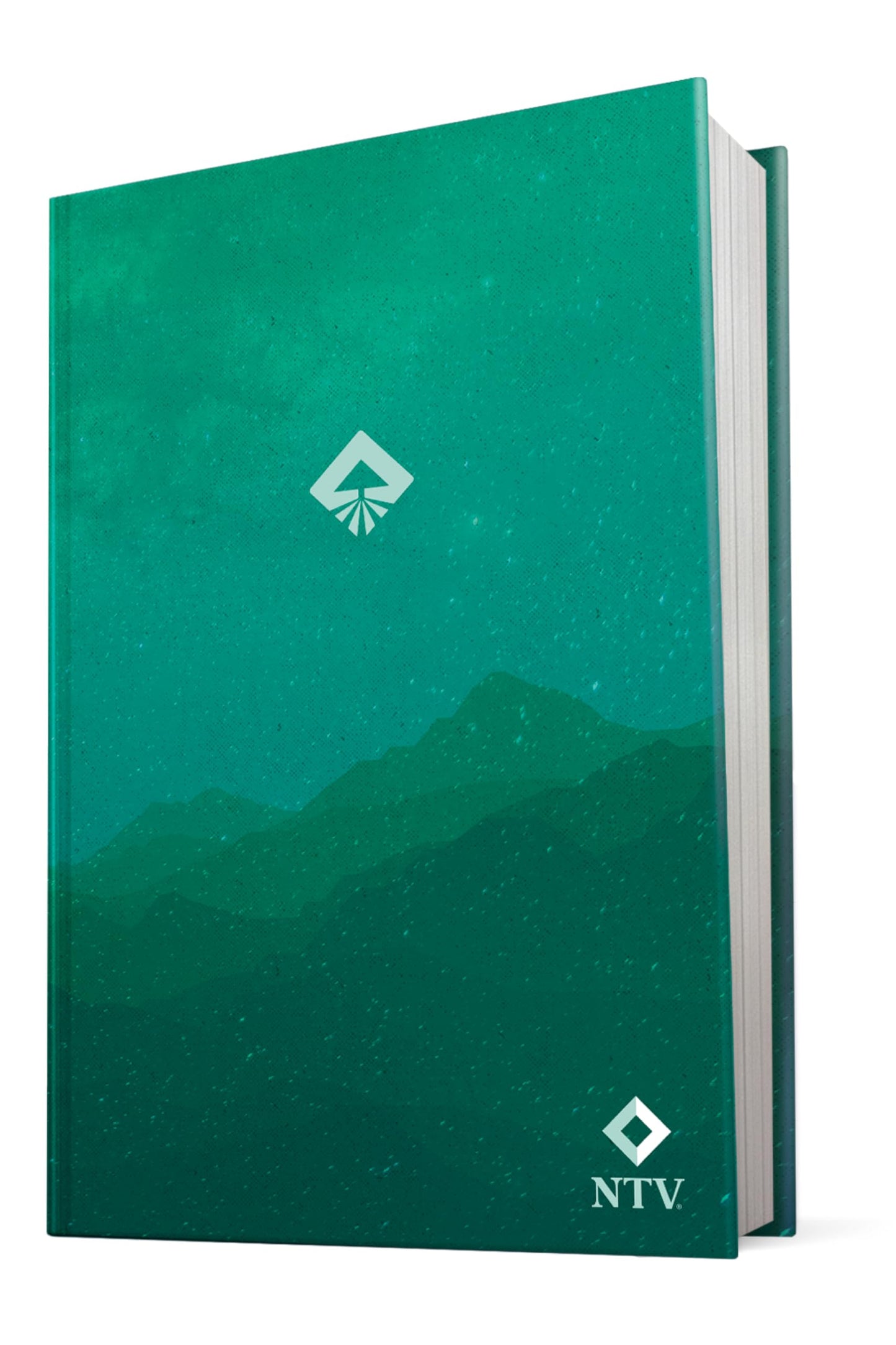 Biblia de Estudio del Diario Vivir Para Jóvenes Ntv Con Filament (Tapa Dura, Verde, Letra Roja)