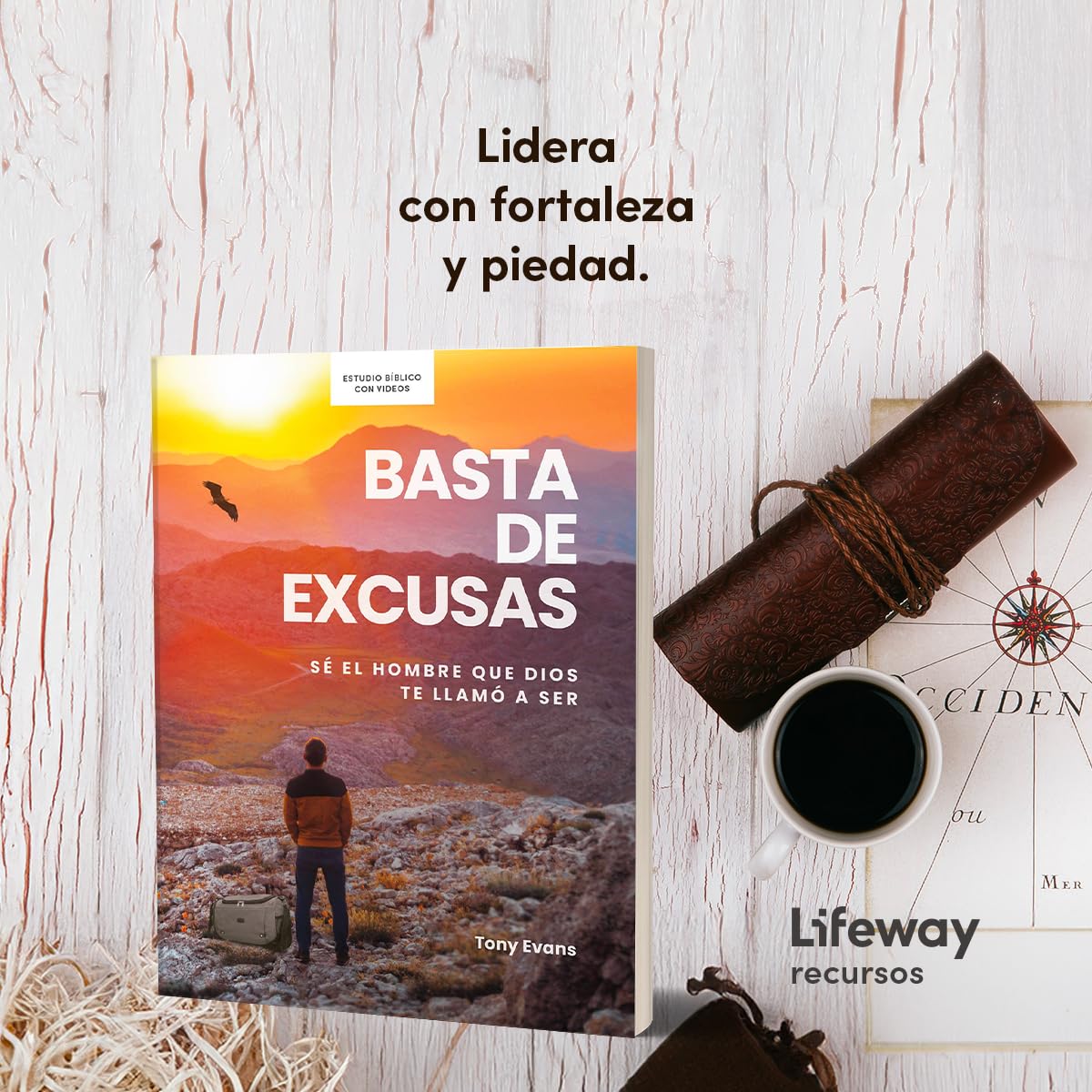 Basta de excusas - Estudio bíblico con videos / No More Excuses - Bible Study (Spanish Edition): Sé el hombre que Dios te llamó a ser