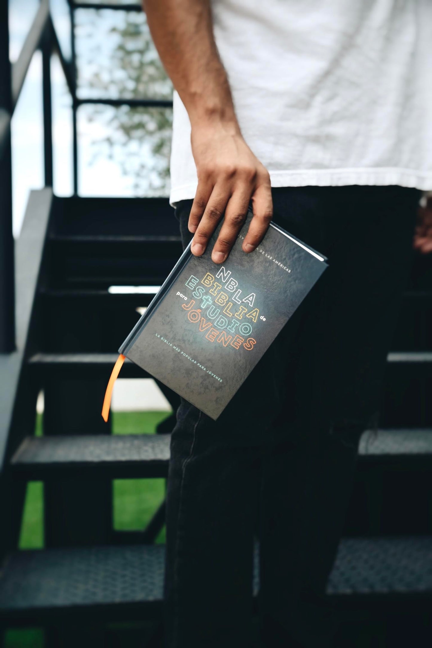 NBLA, Biblia de Estudio para Jóvenes, Tapa dura, Azul, Comfort Print