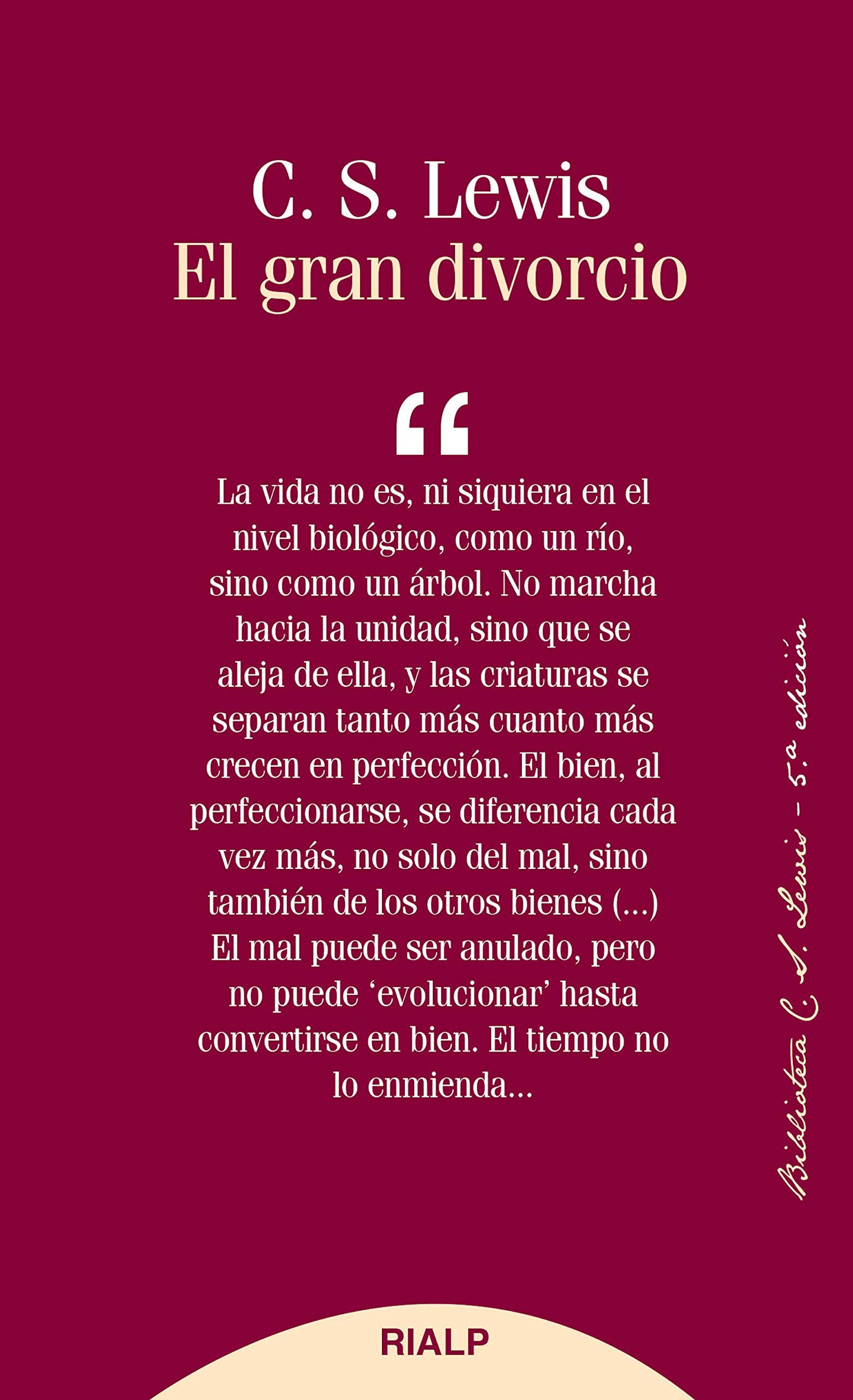 El gran divorcio (Biblioteca C. S. Lewis nº 6)