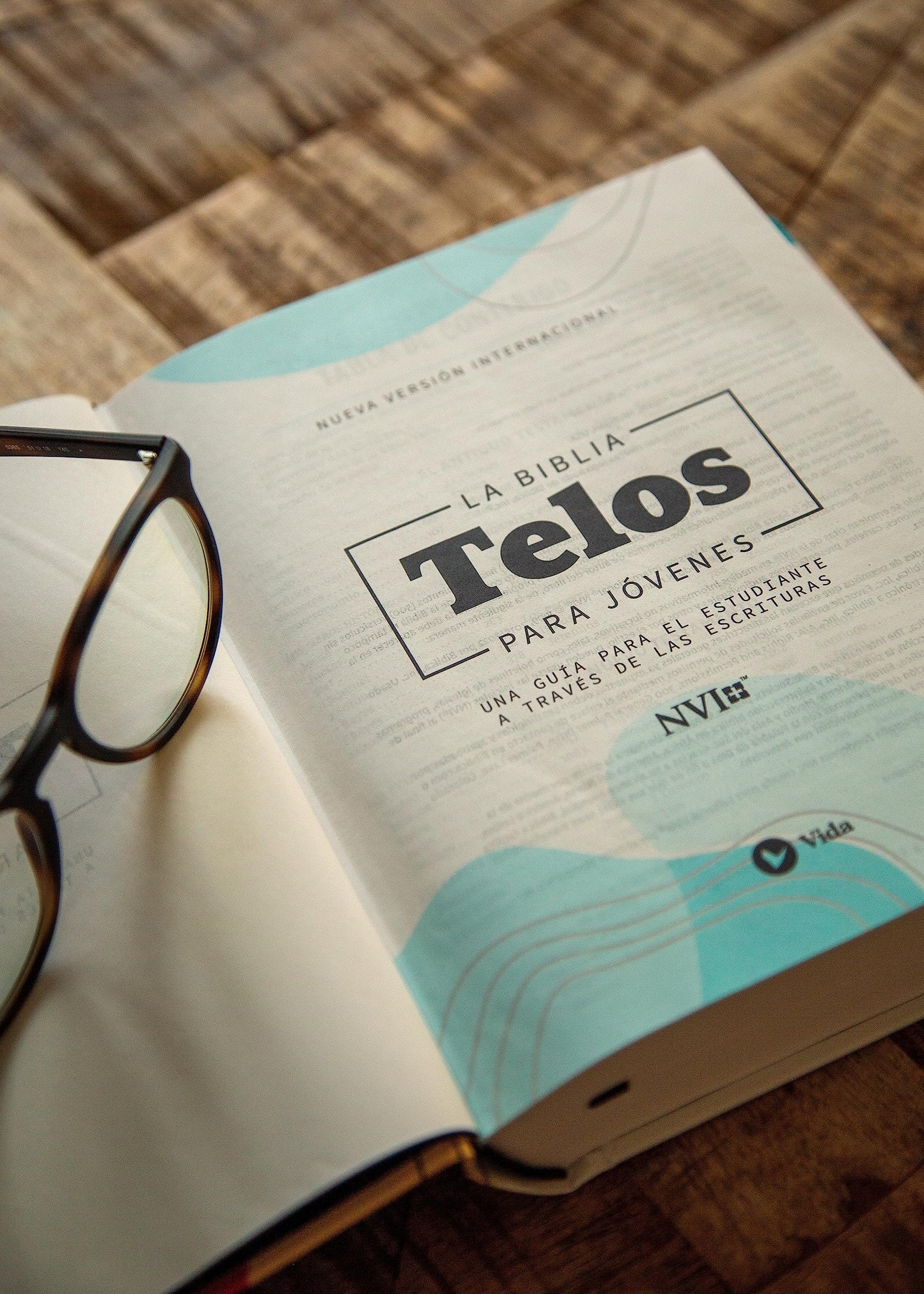 NVI, La Biblia Telos para Jóvenes, Revisión 2022, Tapa dura, Interior a dos colores, Comfort Print: Una guía para el estudiante a través de las Escrituras