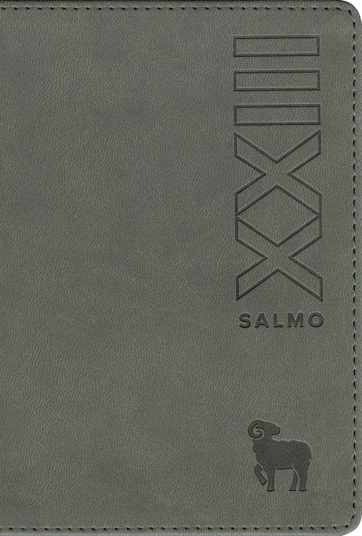 Santa Biblia Ntv, Edición Compacta, Salmo 23 (Sentipiel, Gris)