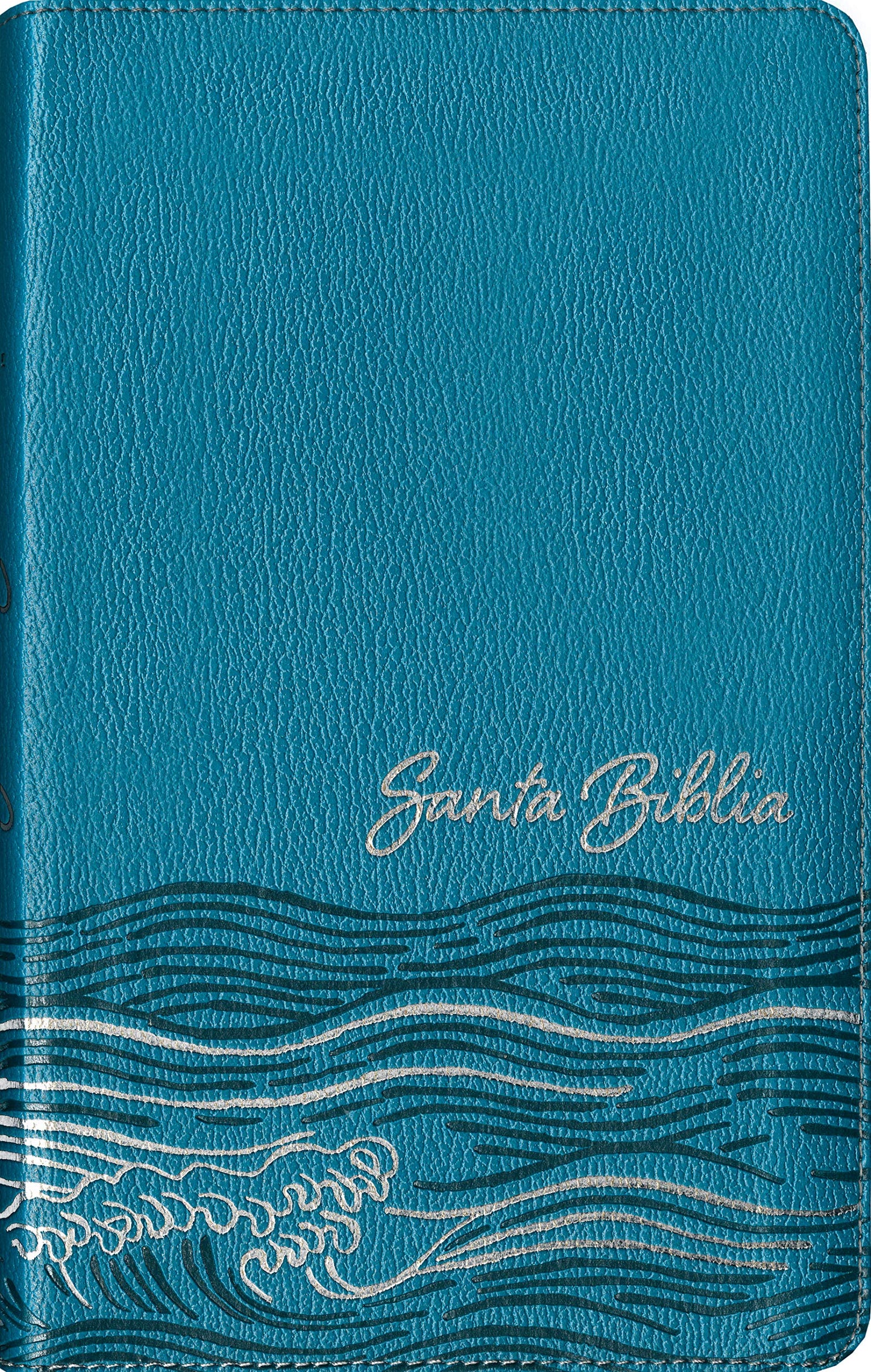Santa Biblia Ntv, Edición Zíper, Océano (Sentipiel, Azul Claro)
