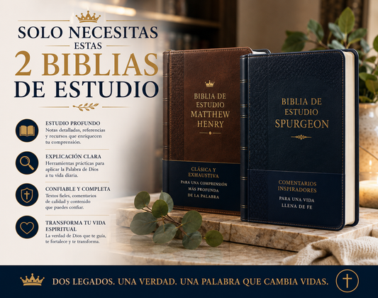 Solo necesitas estas 2 biblias de estudio VIDEO