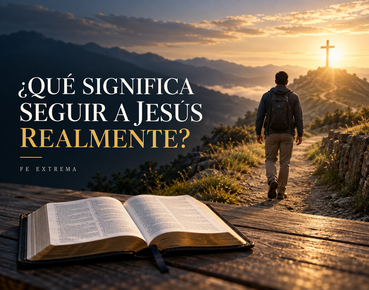 ¿Qué significa seguir a Jesús realmente?