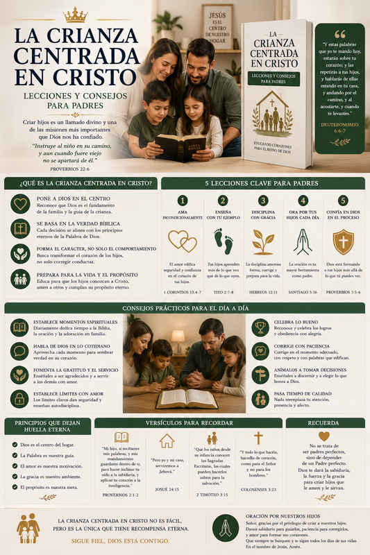 La Crianza Centrada En Cristo: Lecciones y Consejos Para Padres VIDEO